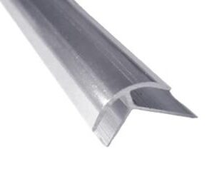 ΠΡΟΦΙΛ ΑΛΟΥΜΙΝΙΟΥ ΕΞΩΤΕΡΙΚΗ ΓΩΝΙΑ OVAL Ν04 16mm ΓΙΑ PVC MEGA PANEL NewPlan