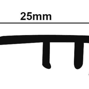 ΠΡΟΦΙΛ LAMINATE ΣΤΟΠ ΧΡΥΣΟ 25X2750mm NewPlan