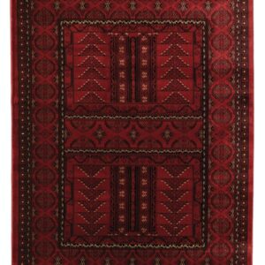 ΧΑΛΙ PERSIA 2288 BURGUNDY ΜΕ ΚΡΟΣΣΙ - 080X150 NewPlan